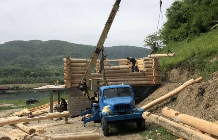 Drvena kuća od balvana - Ljubovija