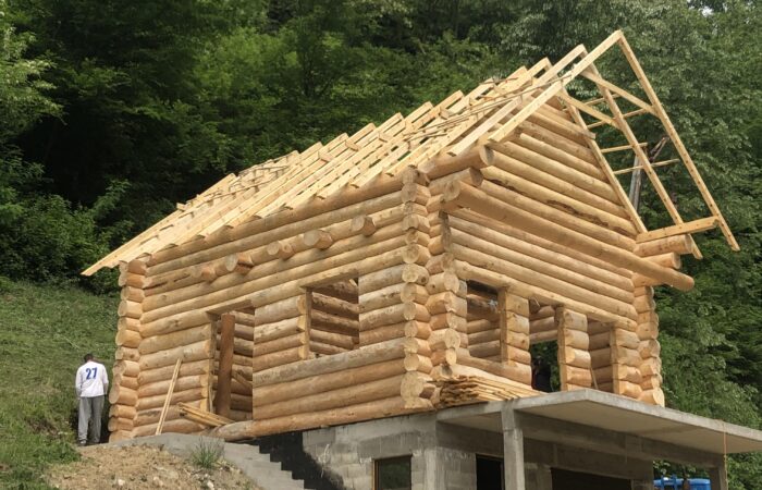 Drvena kuća od balvana - Ljubovija