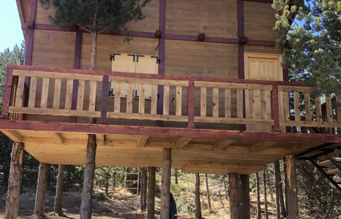 Brvnara - Drvena kuća od ravnih brvana – dasaka - Borova Glava 2