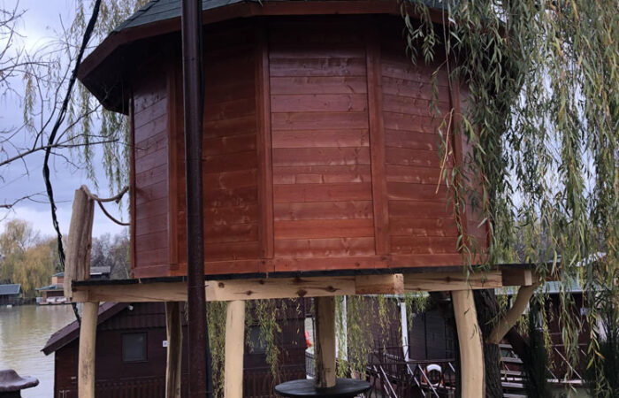 Brvnara - Drvena kuća od ravnih brvana – dasaka - Ada Ciganlija