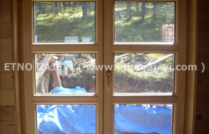 Brvnara - Drvena kuća od ravnih brvana – dasaka - Tornik 2