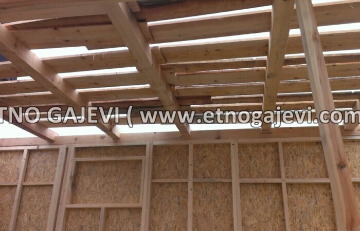 Brvnara - Drvena kuća od ravnih brvana – dasaka - Kragujevac