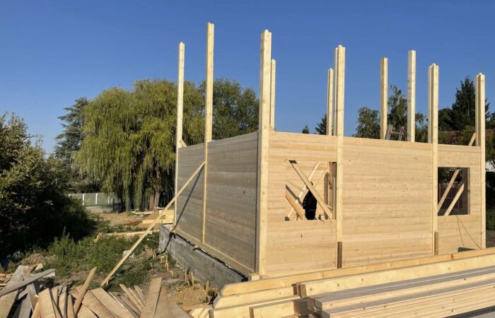 Drvena kuća ravna brvna - Grocka